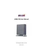 ATCOM APBX IP01 User Manual предпросмотр