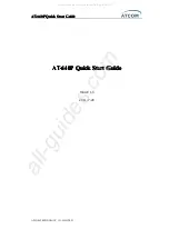 ATCOM AT-640P Quick Start Manual preview