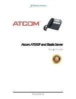 ATCOM AT530P Setup Manual предпросмотр