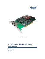 Предварительный просмотр 1 страницы ATCOM AX-800P Product Manual