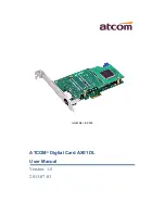 ATCOM AXE1DL + EC32L User Manual preview