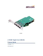 Preview for 1 page of ATCOM AXE4BL Product Manual