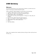 Preview for 3 page of ATCOM Gateway AU-600 User Manual