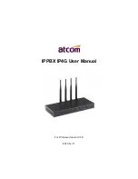 Preview for 1 page of ATCOM IPPBX IP4G User Manual