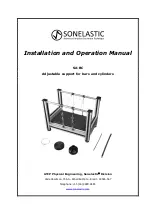 Preview for 1 page of ATCP SONELASTIC SA-BC Installation And Operation Manual