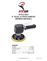 ATD AIR ATD-2182A Owner'S Manual preview