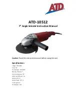 ATD Tools 10512 Instruction Manual предпросмотр