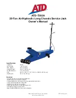 ATD Tools 7392A Owner'S Manual preview