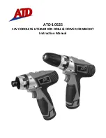 Предварительный просмотр 1 страницы ATD Tools ATD?10525 Instruction Manual