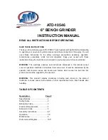 ATD Tools ATD-10546 Instruction Manual предпросмотр