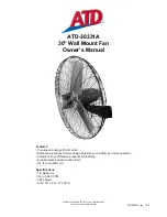 Предварительный просмотр 1 страницы ATD Tools ATD-30331A Owner'S Manual