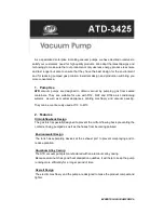 ATD Tools ATD-3425 User Manual предпросмотр