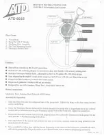 ATD Tools ATD-5025 Service Instructions preview