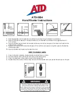 ATD Tools ATD-5834 Instructions предпросмотр