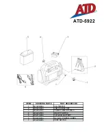 Предварительный просмотр 10 страницы ATD Tools ATD-5922 Owner'S Manual