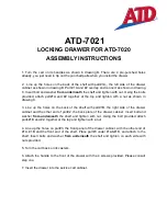 Предварительный просмотр 1 страницы ATD Tools ATD-7021 Assembly Instructions