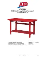 Предварительный просмотр 1 страницы ATD Tools ATD-70360 Owner'S Manual