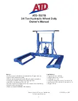 ATD Tools ATD-7227B Owner'S Manual preview