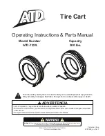 Предварительный просмотр 1 страницы ATD Tools ATD-7229 Operating Instructions & Parts Manual