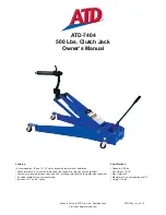 Предварительный просмотр 1 страницы ATD Tools ATD-7404 Owner'S Manual