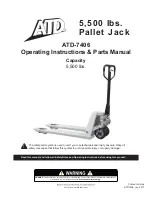 ATD Tools ATD-7406 Operating Instructions & Parts Manual preview