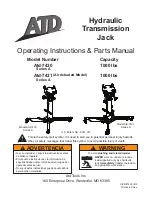 ATD Tools Atd-7430 Operating Instructions & Parts Manual preview