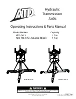 ATD Tools ATD-7433 Operating Instructions & Parts Manual preview