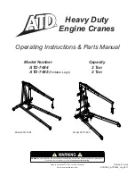 Предварительный просмотр 1 страницы ATD Tools ATD-7484 Operating Instructions & Parts Manual