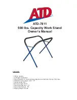 Предварительный просмотр 1 страницы ATD Tools ATD-7811 Owner'S Manual