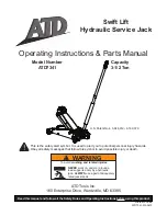 Предварительный просмотр 1 страницы ATD Tools ATD7341 Operating Instructions & Parts Manual