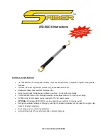 Предварительный просмотр 1 страницы ATD Tools SABER ATD-80236 Instructions