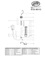 Предварительный просмотр 2 страницы ATD Tools Saber Light ATD-80113 Instructions For Use