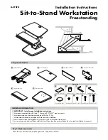 Atdec A-STSFB Installation Instructions предпросмотр