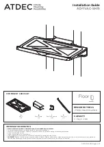 Предварительный просмотр 1 страницы Atdec AD-TVAC-SH75 Installation Manual