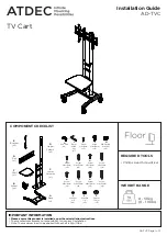 Предварительный просмотр 1 страницы Atdec AD-TVC Installation Manual