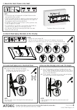 Preview for 2 page of Atdec AD-WT-5040 Installation Manual