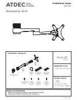 Preview for 1 page of Atdec AF-AA Installation Manual