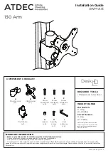 Atdec AWM-A13-B Installation Manual preview