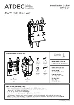 Atdec AWM-BT Installation Manual preview