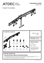 Preview for 1 page of Atdec AWM-LR Installation Manual