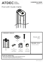 Preview for 1 page of Atdec AWM-P G Installation Manual