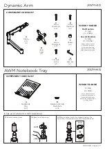 Preview for 4 page of Atdec AWM Series Installation Manual