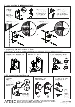 Preview for 2 page of Atdec AWM-W Installation Manual