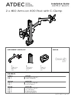 Atdec AWMS-2-4640-C Installation Manual preview