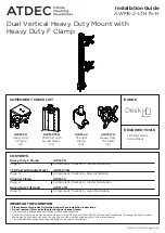 Preview for 1 page of Atdec AWMS-2-LTH75-H Installation Manual