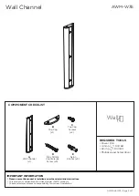 Preview for 2 page of Atdec AWMS-46W35 Installation Manual