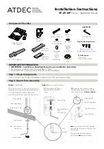 Preview for 1 page of Atdec Focus VF-AT-NP Installation Instructions