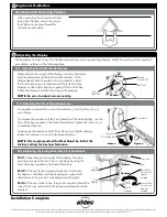 Preview for 4 page of Atdec Spacedec Acrobat Swing Arm Double Installation Instructions