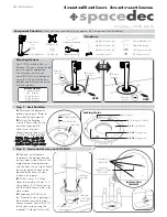 Preview for 1 page of Atdec Spacedec SD-POS-VBM-B2B Installation Instructions