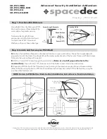 Preview for 3 page of Atdec Spacedec SD-POS-VBM-B2B Installation Instructions